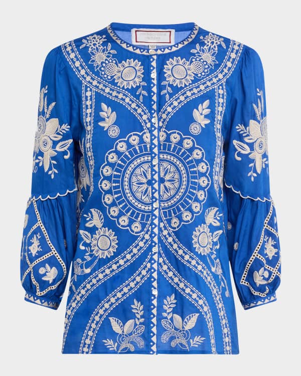 ELLIS EMBROIDERED BLOUSE main image 0