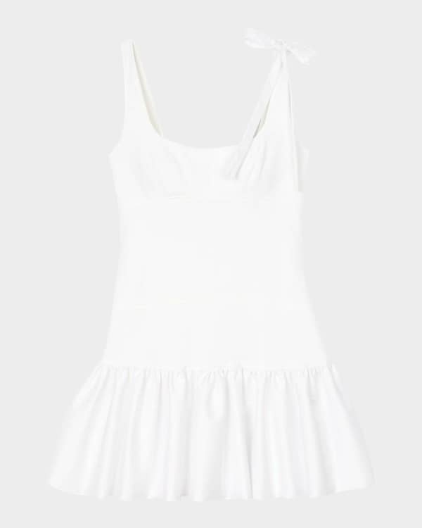 Sandro Solena Embroidered Cutout Midi Dress