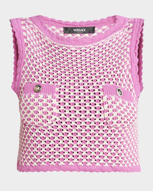 Zimmermann Wylie Crop Tank Top | Neiman Marcus