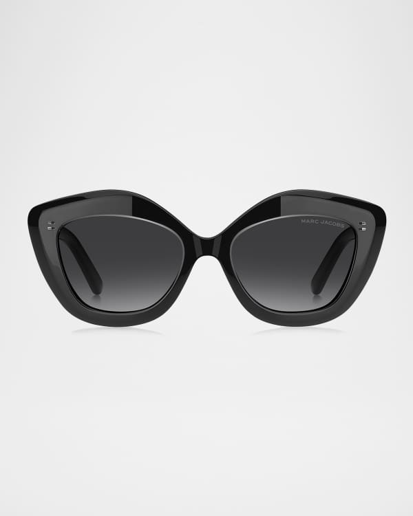 ゴメス16 THE  TRINIDAD Marc Jacobs THE SQUARE CAT-EYE SUNGLASSES | Neiman Marcus