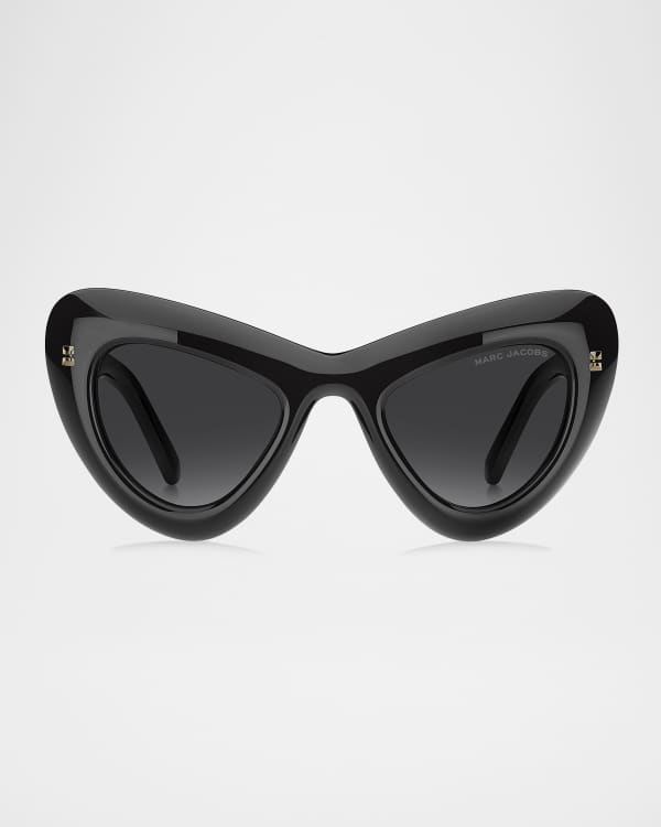 Marc Jacobs Black Acetate Sunglasses