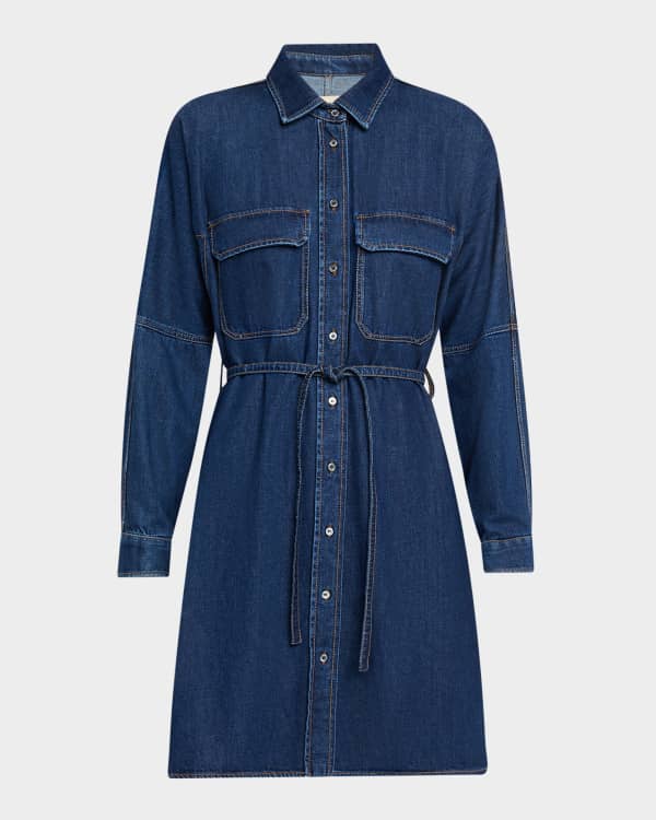 Weekend Max Mara Cable-Knit Vest & Pleated Jersey Midi Dress | Neiman Marcus