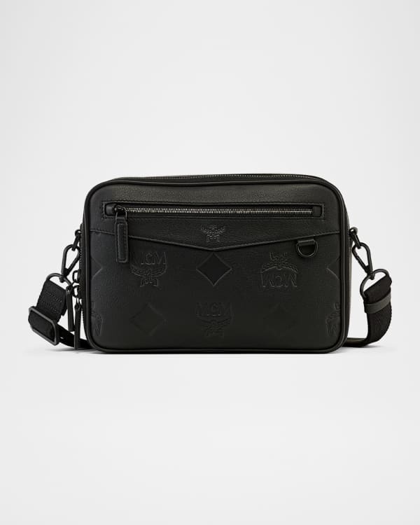 MCM Men's Himmel Lauretos Small Messenger Bag | Neiman Marcus