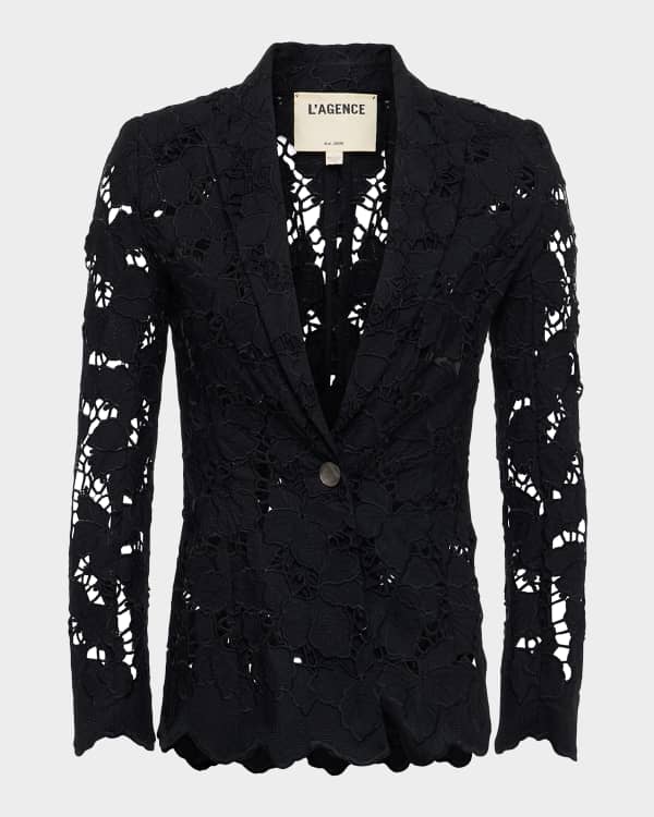 【L'AGENCE】chamberlain tweed ブレザー L'Agence Chamberlain Tweed Blazer | Neiman Marcus