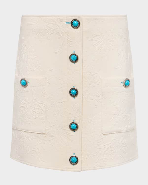 ［Chloe］BouclAC Wool Skirt Vintage 1970s Chloe Wool Skirt - Raleigh Vintage