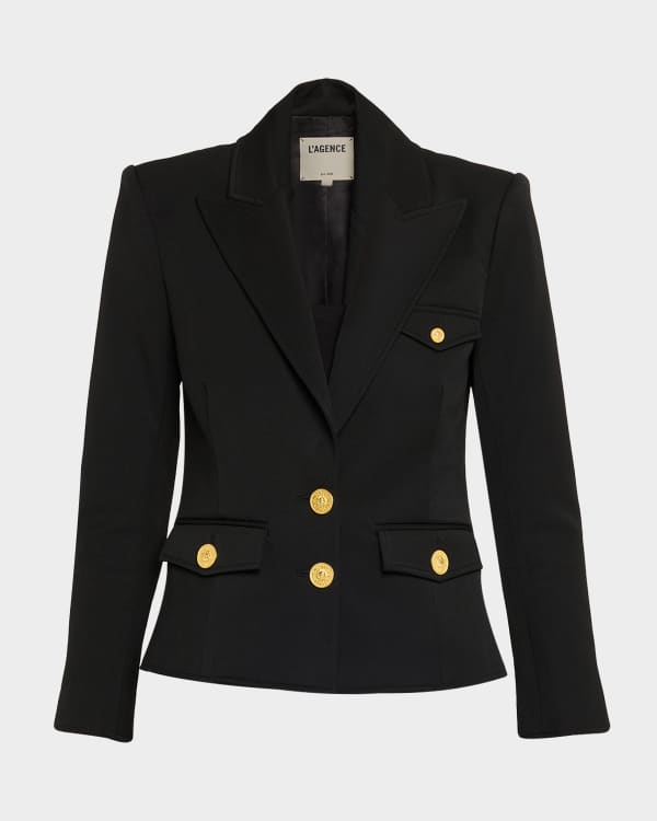 【L'AGENCE】chamberlain tweed ブレザー L'Agence Chamberlain Tweed Blazer | Neiman Marcus
