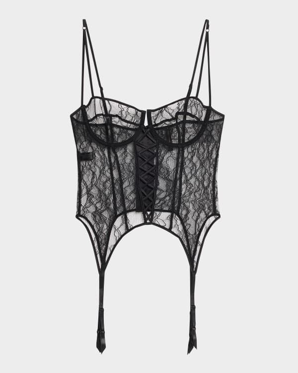 Lise Charmel Dressing Floral Suspender Belt | Neiman Marcus