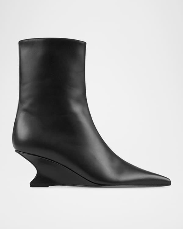 Paris Texas Jane Leather Ankle Boots | Neiman Marcus