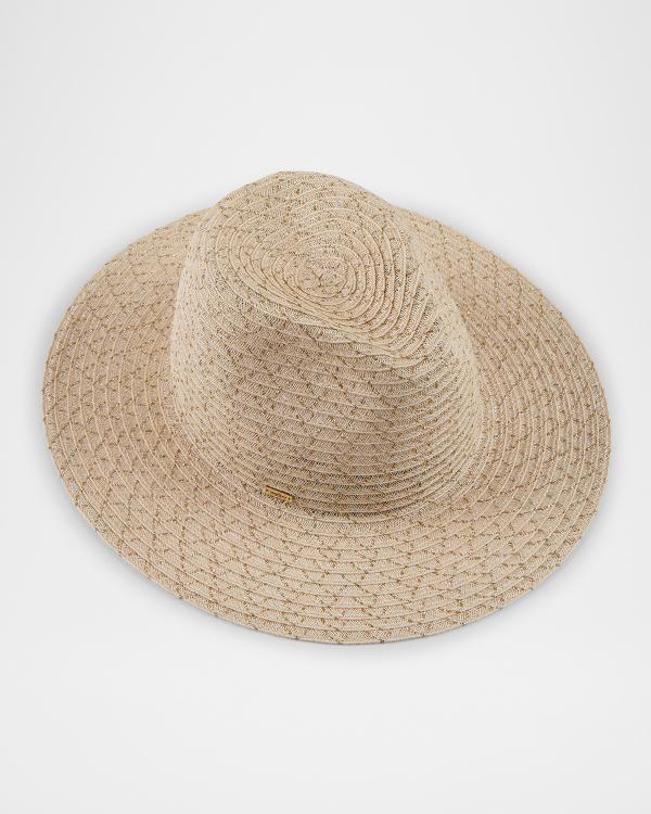 Eugenia Kim Ally Packable Asymmetric Bucket Hat | Neiman Marcus display picture 3