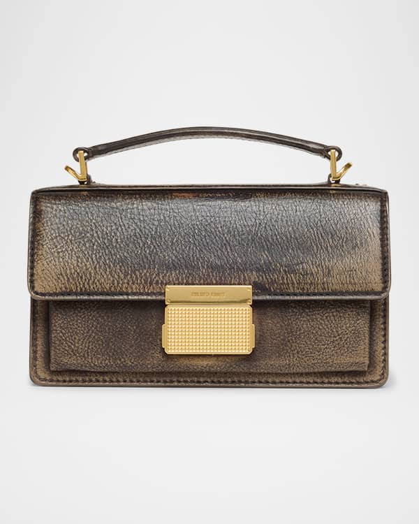 elleme かばん BaoziCaviarLeatherBrown_whites
