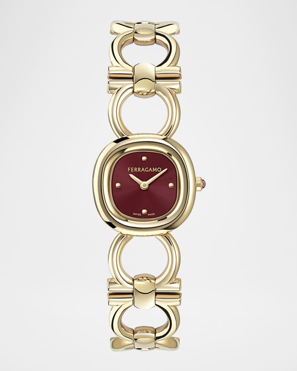 FERRAGAMO Gancini Two-Tone Bracelet Watch, 38mm main image 1