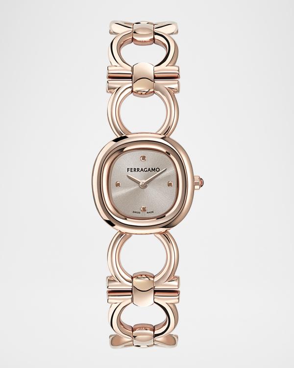 Ferragamo 23mm Ferragamo Soft Square Watch with Leather  display picture 1