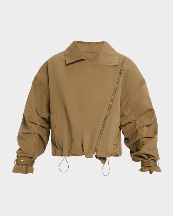 Golden Goose Nancy Denim Bomber Jacket | Neiman Marcus