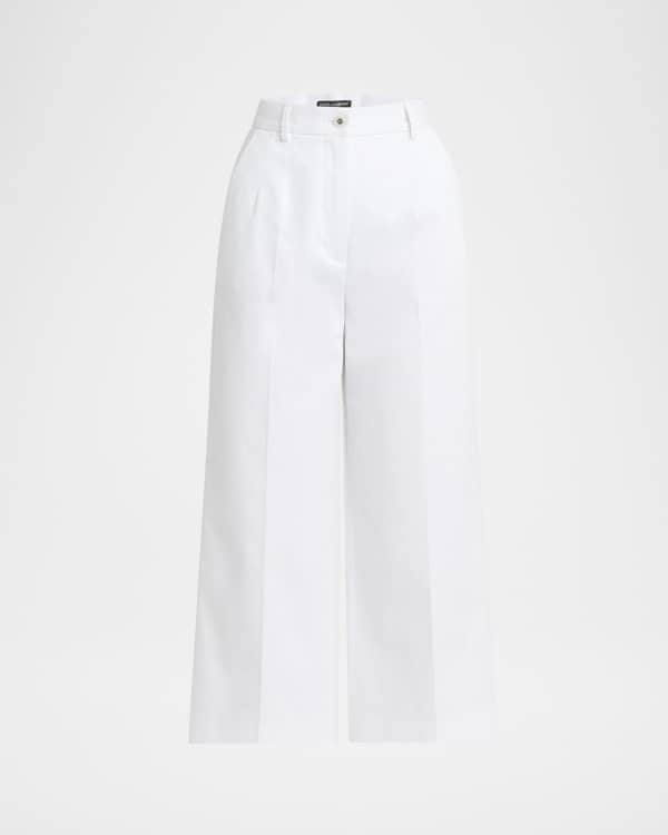 Givenchy Pleated Wide Leg Trousers | Neiman Marcus