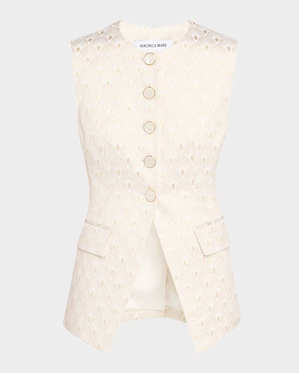 Polo Ralph Lauren Linen-Cotton Vest | Neiman Marcus