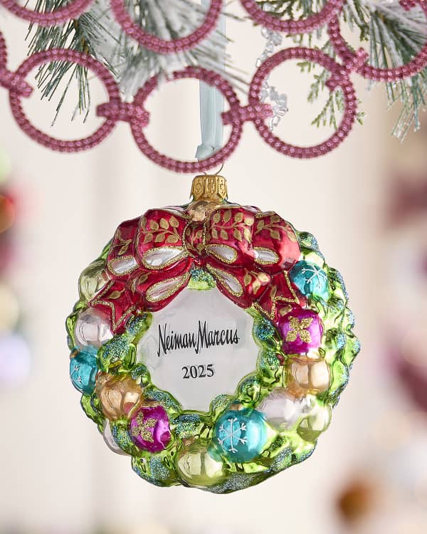 Christopher Radko A 2025 Midnight Celebration Christmas Ornament
