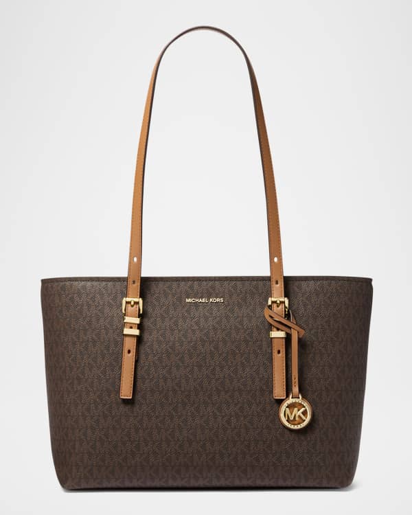 MICHAEL Michael Kors Eliza XL Woven Leather Tote Bag