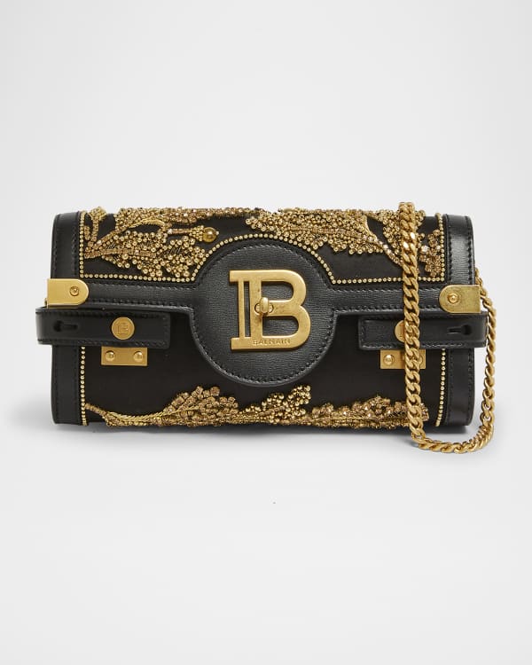 クラッチバッグ THE ATTICO Chocolate leather 8.30 PM clutch THE ATTICO 8.30 Pm Clutch in Light Chocolate | FWRD