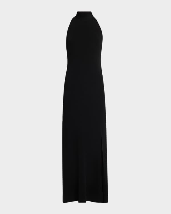 【Gabriela Hearst】 Meierリブニットミディドレス Meier Knit Midi Dress in Ivory Merino Wool Cashmere