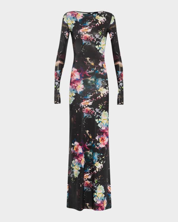 Zimmermann Wonderland Floral Long Sleeve Maxi Dress | Neiman