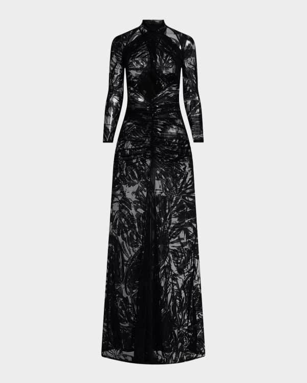 最終sale!【DRIES VAN NOTEN】ウールブレンドドレス Dries Van Noten Deryl Floral Print Slip Dress with Beaded