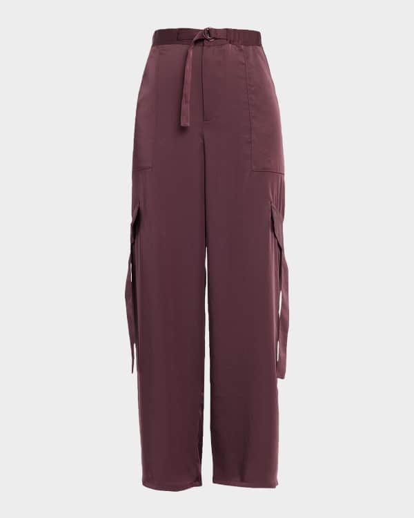 Max Mara Polonia Sailor Wide-Leg Pants | Neiman Marcus