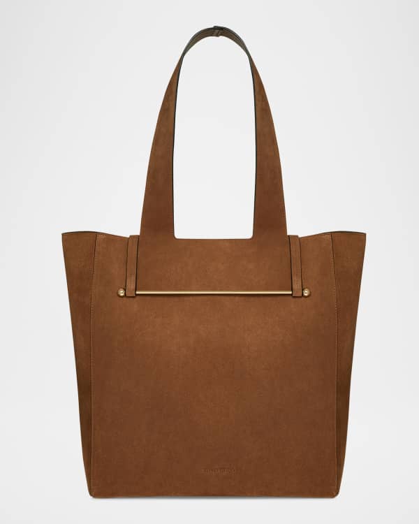 STRATHBERRY Canvas & Leather Travel Tote Bag | Neiman Marcus
