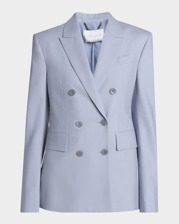 ジャケット STELLA MCCARTNEY SINGLE-BREASTED BLAZER Stella McCartney single-breasted Wool Blazer | Brown | FARFETCH
