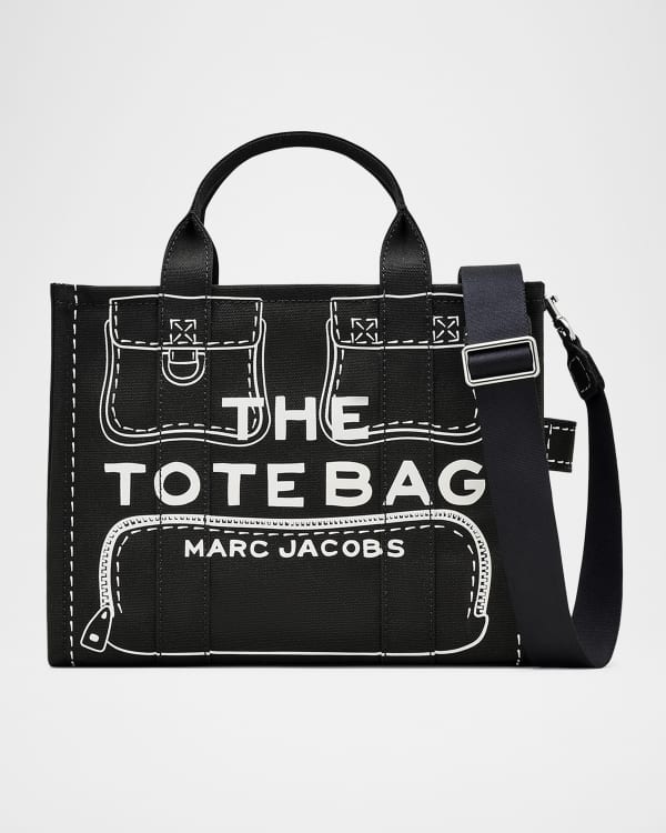 【関税込み】The Crossbody Tote - Marc Jacobs - Cotton - Blac The tag tote leather crossbody bag Marc Jacobs Black in