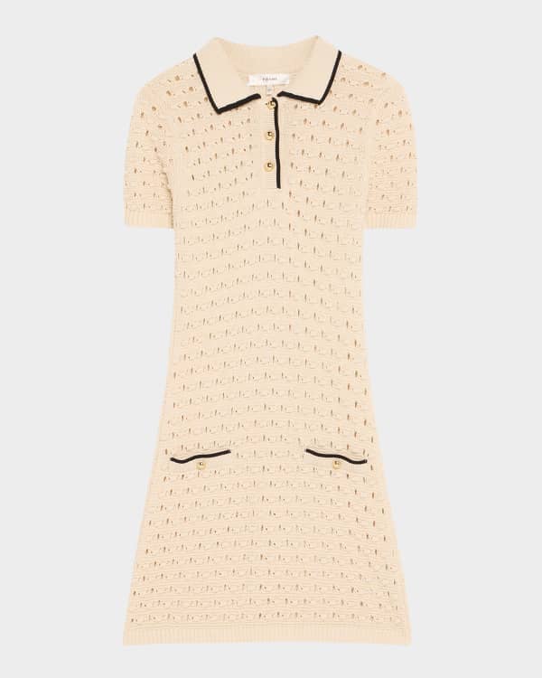 FRAME The Safari Mini Dress | Neiman Marcus