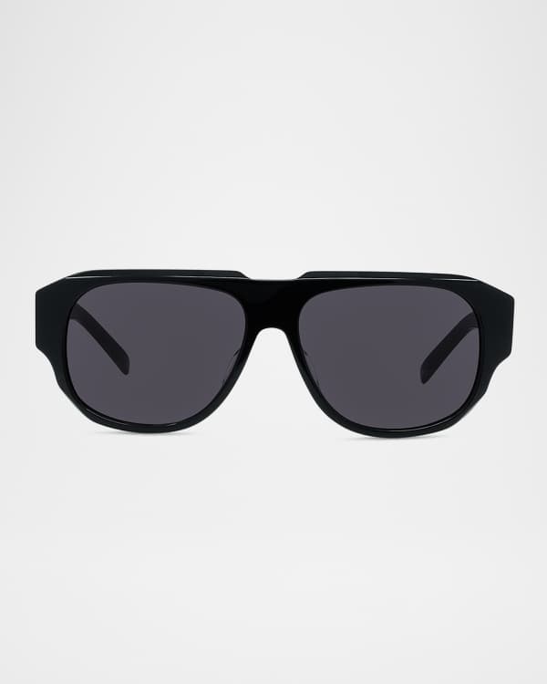 Givenchy Men's GV Day Acetate Rectangle Sunglasses | Neiman