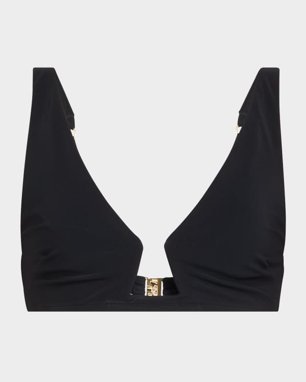 【Zimmermann】Ottie スカーフプリント ビキニ パープル Zimmermann Ottie Paisley Scarf Two-Piece Swimsuit | Neiman