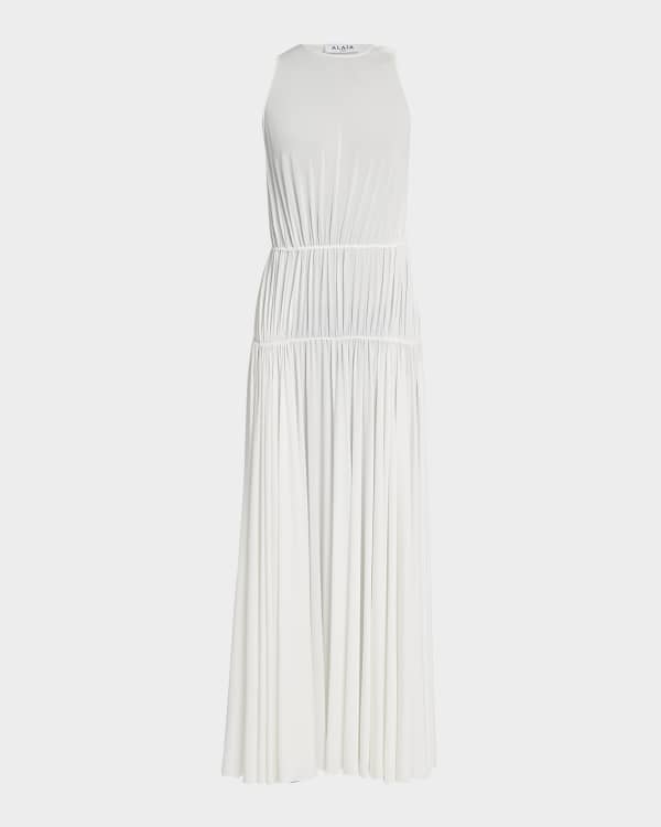 ★Zimmermann Devi★ シルク ハイローヘム ホルターネックドレス Zimmermann Devi Silk Halter Maxi Dress | Neiman Marcus