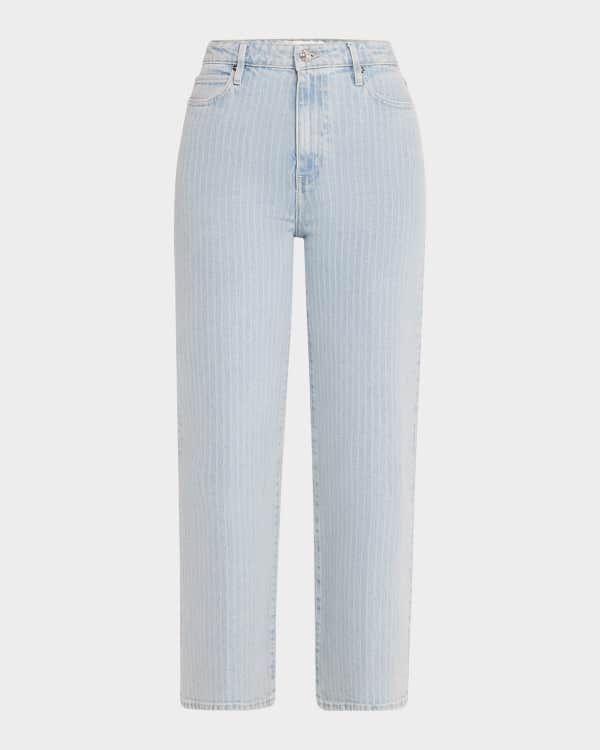FRAME The Trapunto Trouser Rinse Jeans | Neiman Marcus