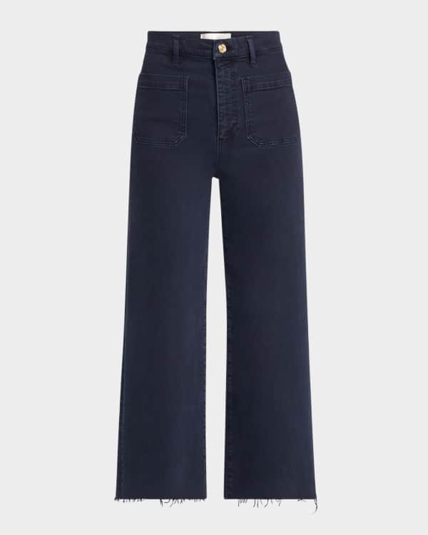Le Palazzo Cropped Jeans 