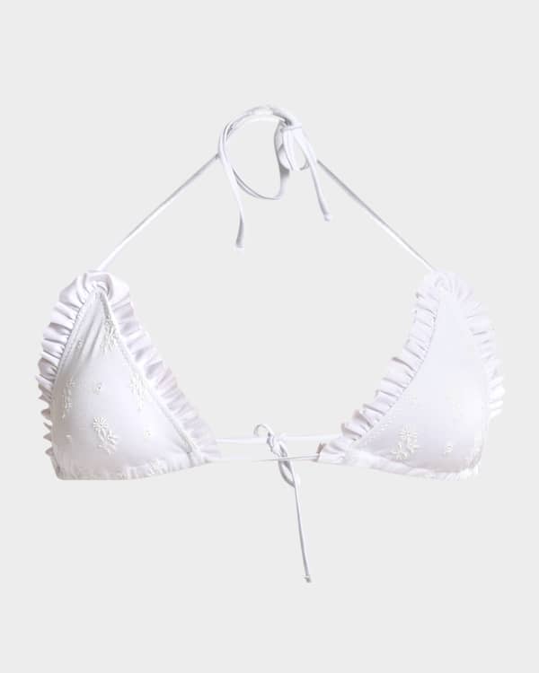 【関税＆送料込み】Versace White Bikini Top With All-Over C Versace Allover Bikini Top Pink,Print | VERSACE US