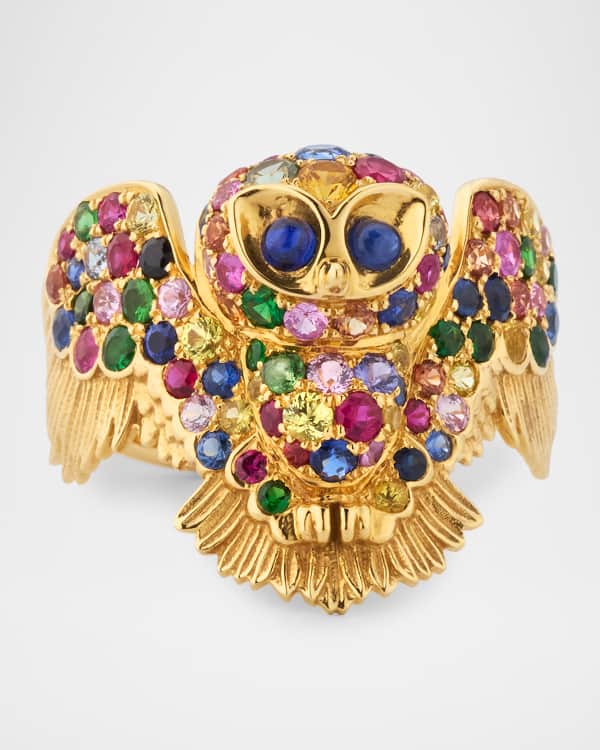Bottega Veneta Two-Tone Ring with Round Link | Neiman Marcus