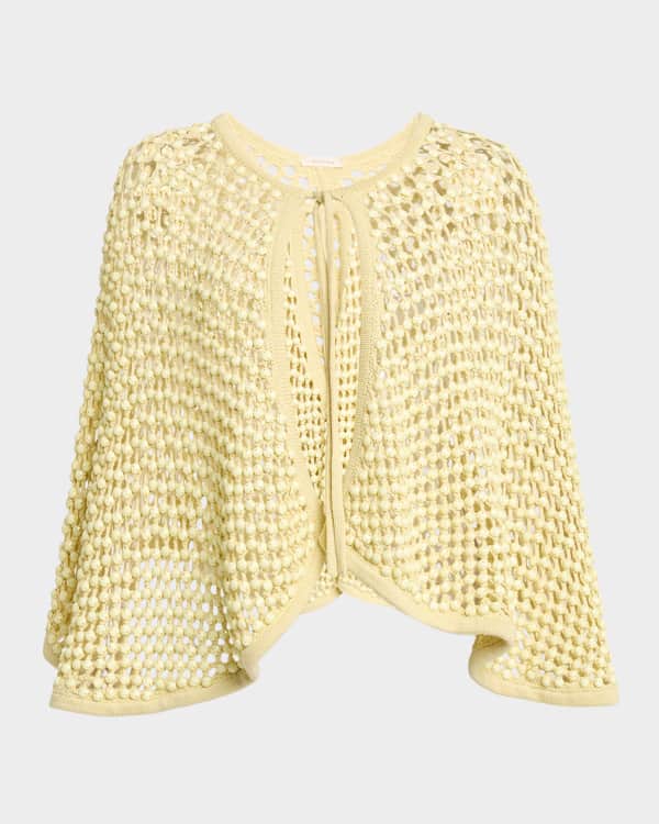 Pucci Colorblock Knit Cape | Neiman Marcus