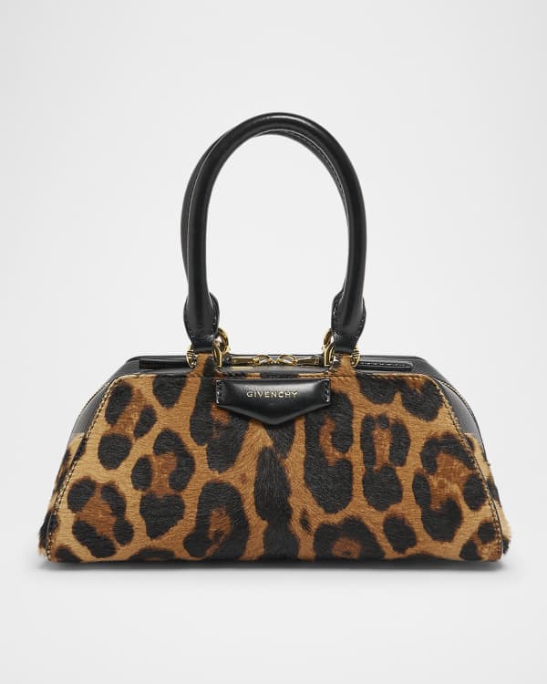 Givenchy Antigona Toy Top-Handle Bag in Metallic Croc-Embossed