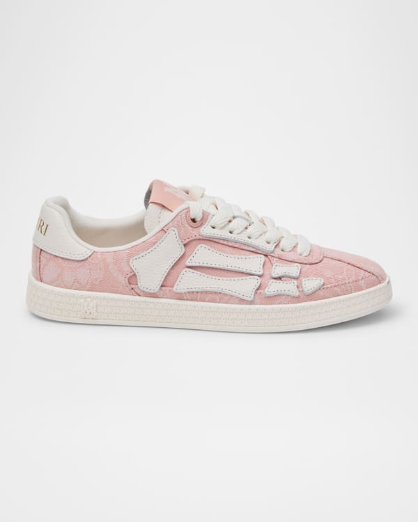【AMIRI】女性 Skel Top Mule Shearling スニーカー AMIRI Skel Top Mule Shearling Pink (Women's) - PS23WFS006