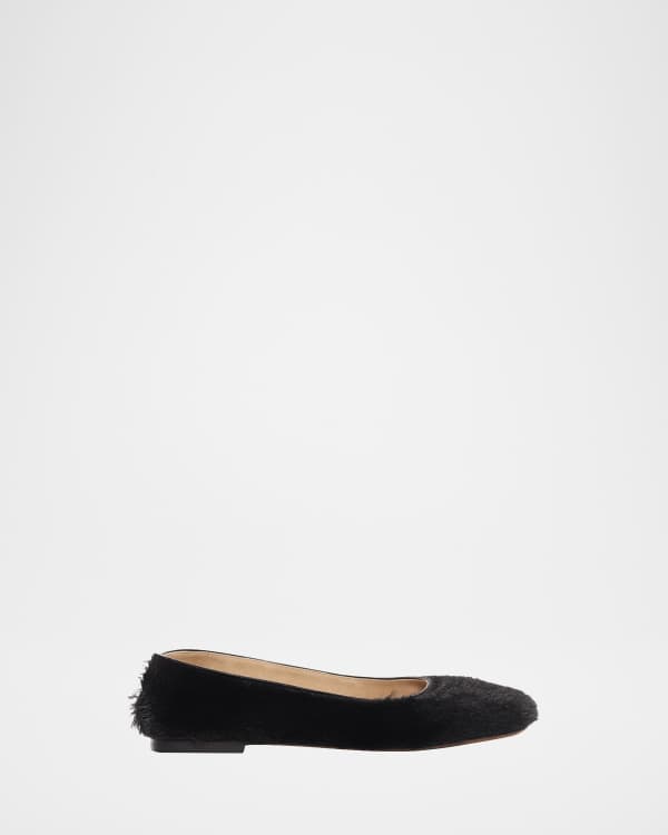 Lambskin Band Ballerina Flats