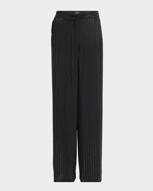 Max Mara Osol High-Rise Wide-Leg Pants | Neiman Marcus