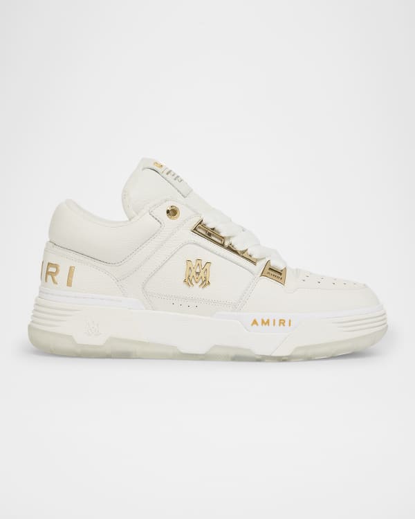 Amiri Men's MA-1 Mesh Bicolor High-Top Sneakers | Neiman Marcus