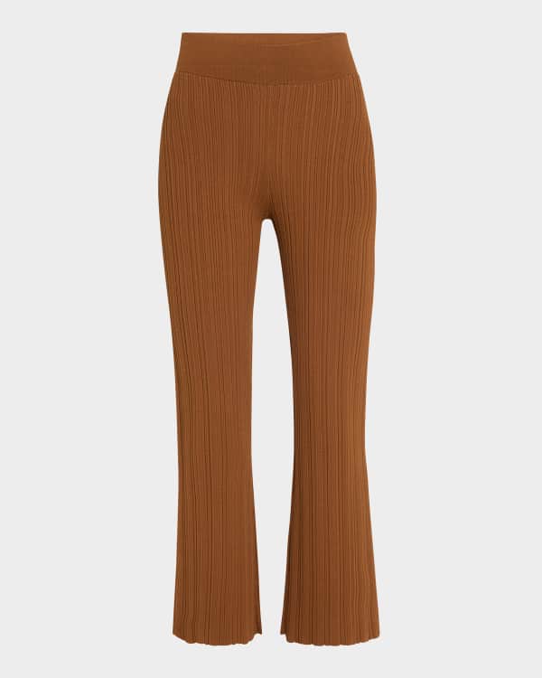 FRAME Le High Flare Cord High-Rise Flared Corduroy Pants