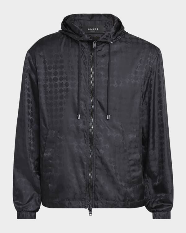 AMIRI(アミリ)M.A. TAPESTRY CROPPED BOMBER Amiri Men's MA Tapestry Cropped Bomber Jacket | Neiman Marcus