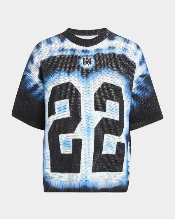 AMIRI アメリカンフットボールシャツ 22 Amiri Men's Oversized 22 Football T-Shirt | Neiman Marcus