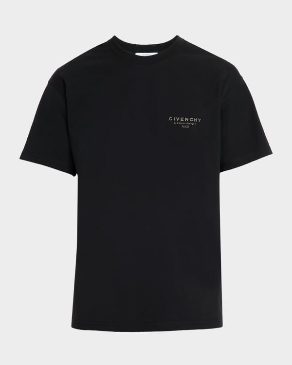 Givenchy Archetype Oversized T-Shirt With Destroyed Effect