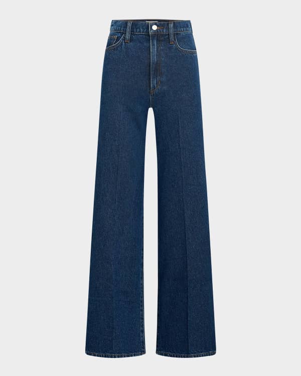 デニム・ジーパン A.P.C. High-Rise Wide-Leg Jeans With 70S Style Cut A.P.C. 70s High Rise Wide Jeans | Neiman Marcus