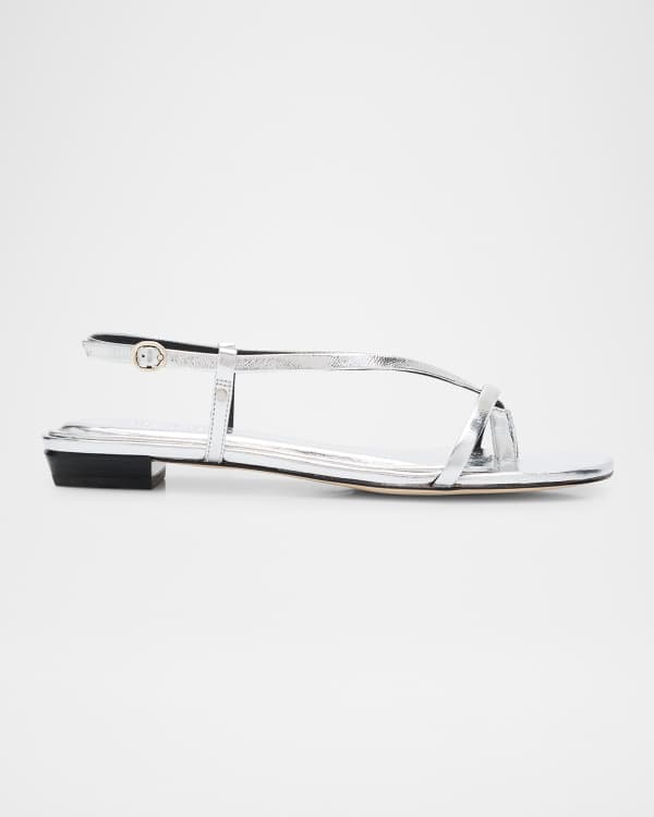 Rag & Bone Beau Suede Buckle Slide Sandals | Neiman Marcus