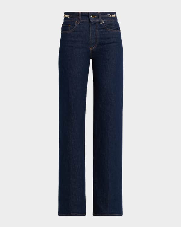 MOTHER The Spinner Zip Sneak Jeans | Neiman Marcus